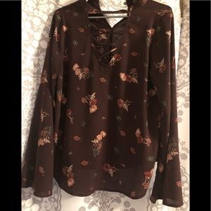 Floral blouse